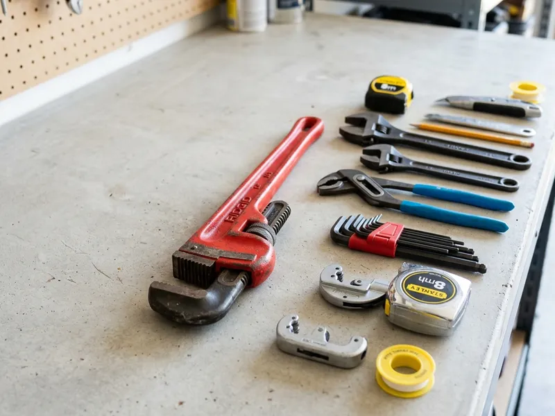 Professional plumbers in Leeton, MO equipped with top-tier tools for residential and commercial plumbing services.